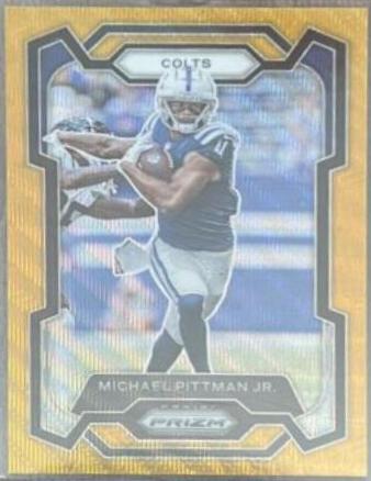 Michael Pittman Jr. [Gold Wave] #129