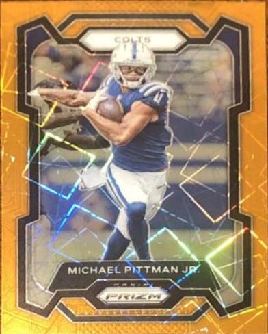 Michael Pittman Jr. [Orange Lazer] #129