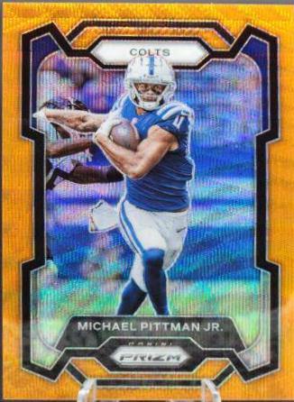 Michael Pittman Jr. [Orange Wave] #129