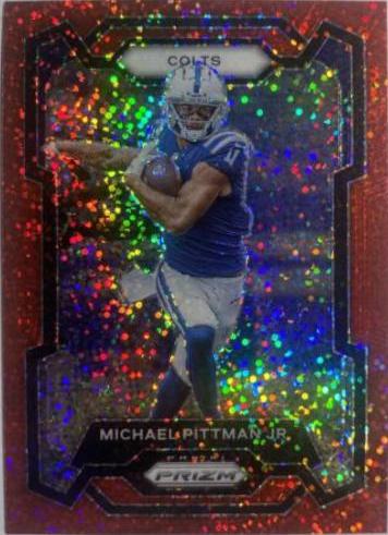Michael Pittman Jr. [Red Sparkle] #129