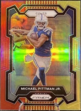 Michael Pittman Jr. [Red Yellow] #129