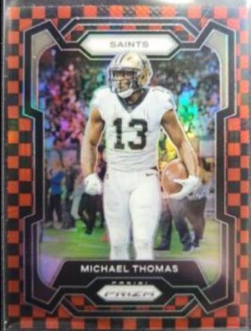 Michael Thomas [Black Red Checker] #216