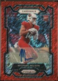 Michael Wilson [Autograph Red Shimmer] #303