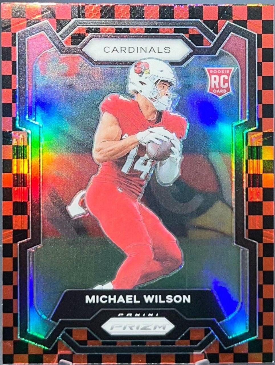 Michael Wilson [Black Red Checker] #303