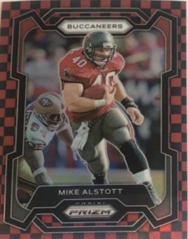 Mike Alstott [Black Red Checker] #280