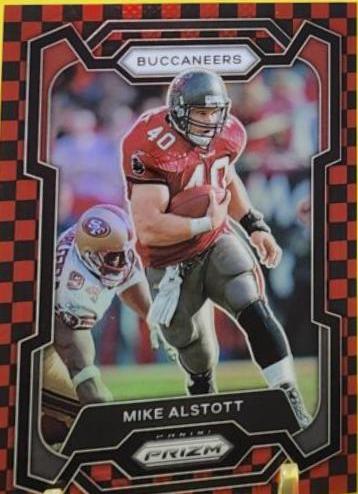 Mike Alstott [Black White Checker] #280