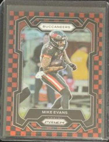 Mike Evans [Black Red Checker] #279
