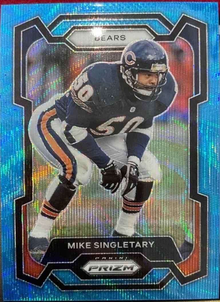 Mike Singletary [Blue Wave] #54