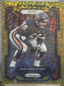 Mike Singletary [Gold Sparkle] #54