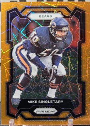 Mike Singletary [Orange Lazer] #54
