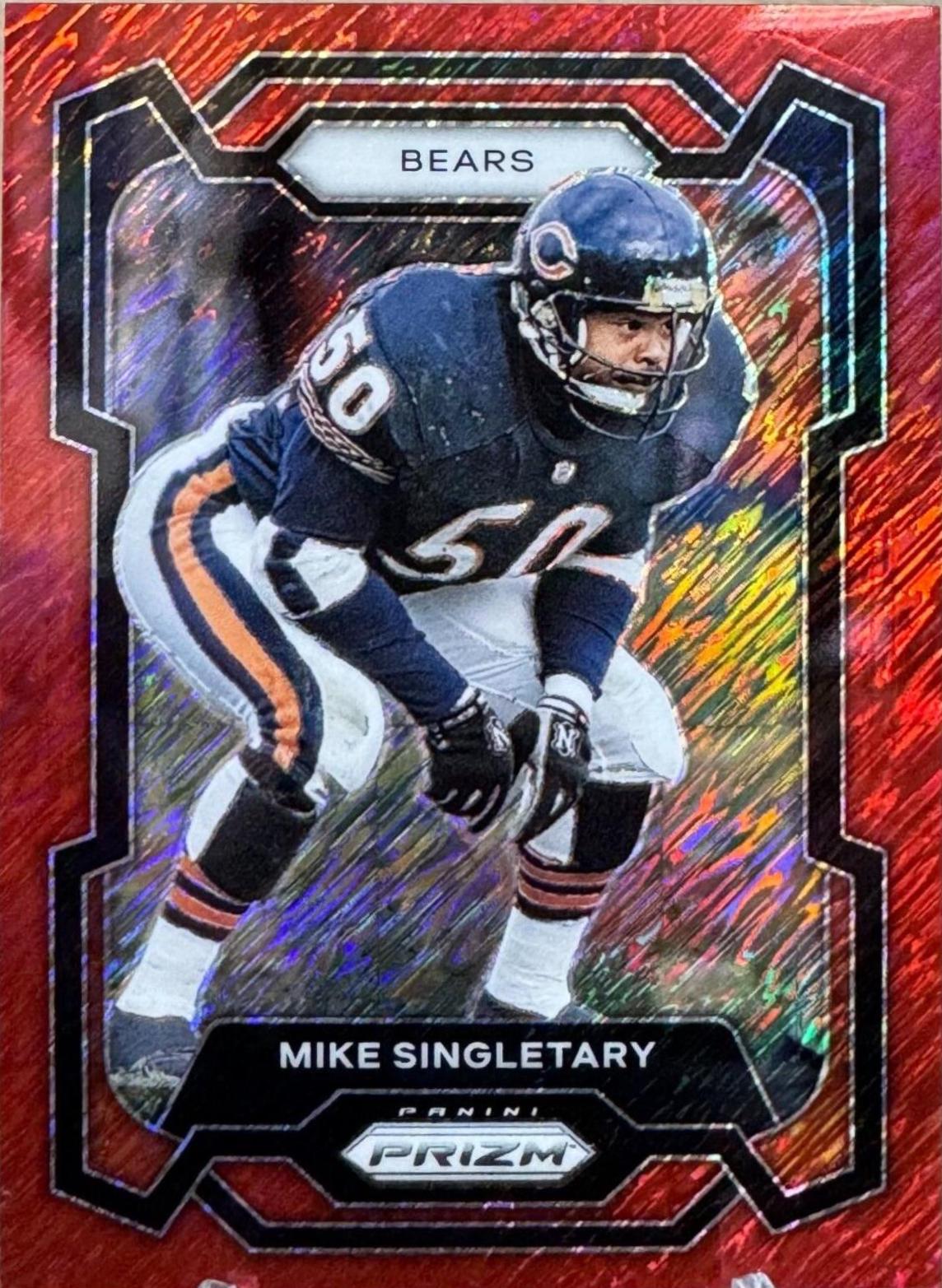 Mike Singletary [Red Shimmer] #54