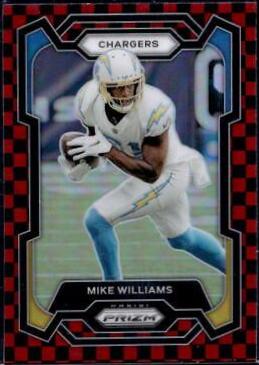Mike Williams [Black Red Checker] #161