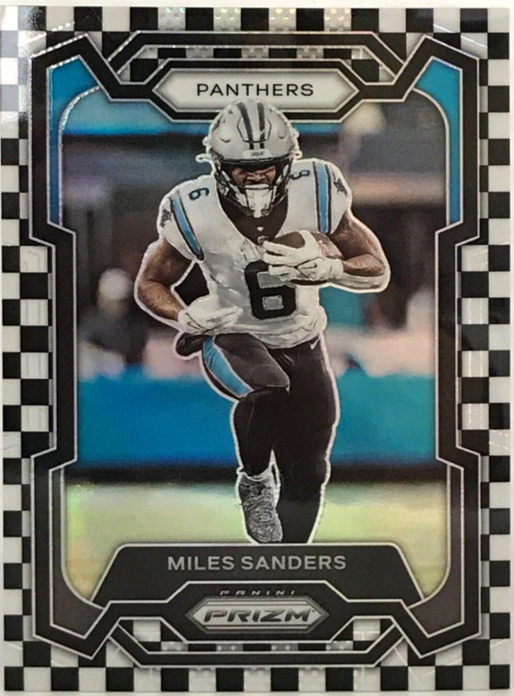 Miles Sanders [Black White Checker] #44