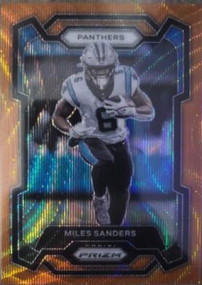 Miles Sanders [Orange Wave] #44