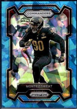 Montez Sweat [Blue Ice] #299