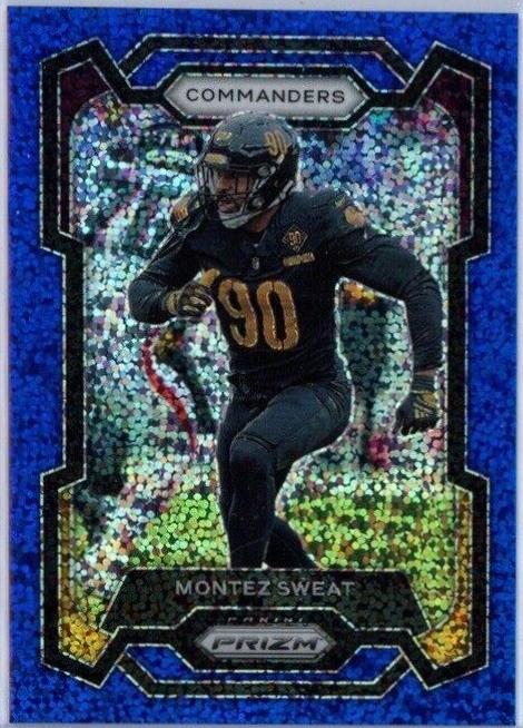 Montez Sweat [Blue Sparkle] #299