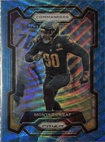Montez Sweat [Blue Wave] #299