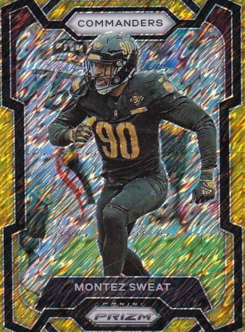 Montez Sweat [Gold Shimmer] #299