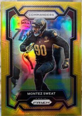 Montez Sweat [Gold] #299