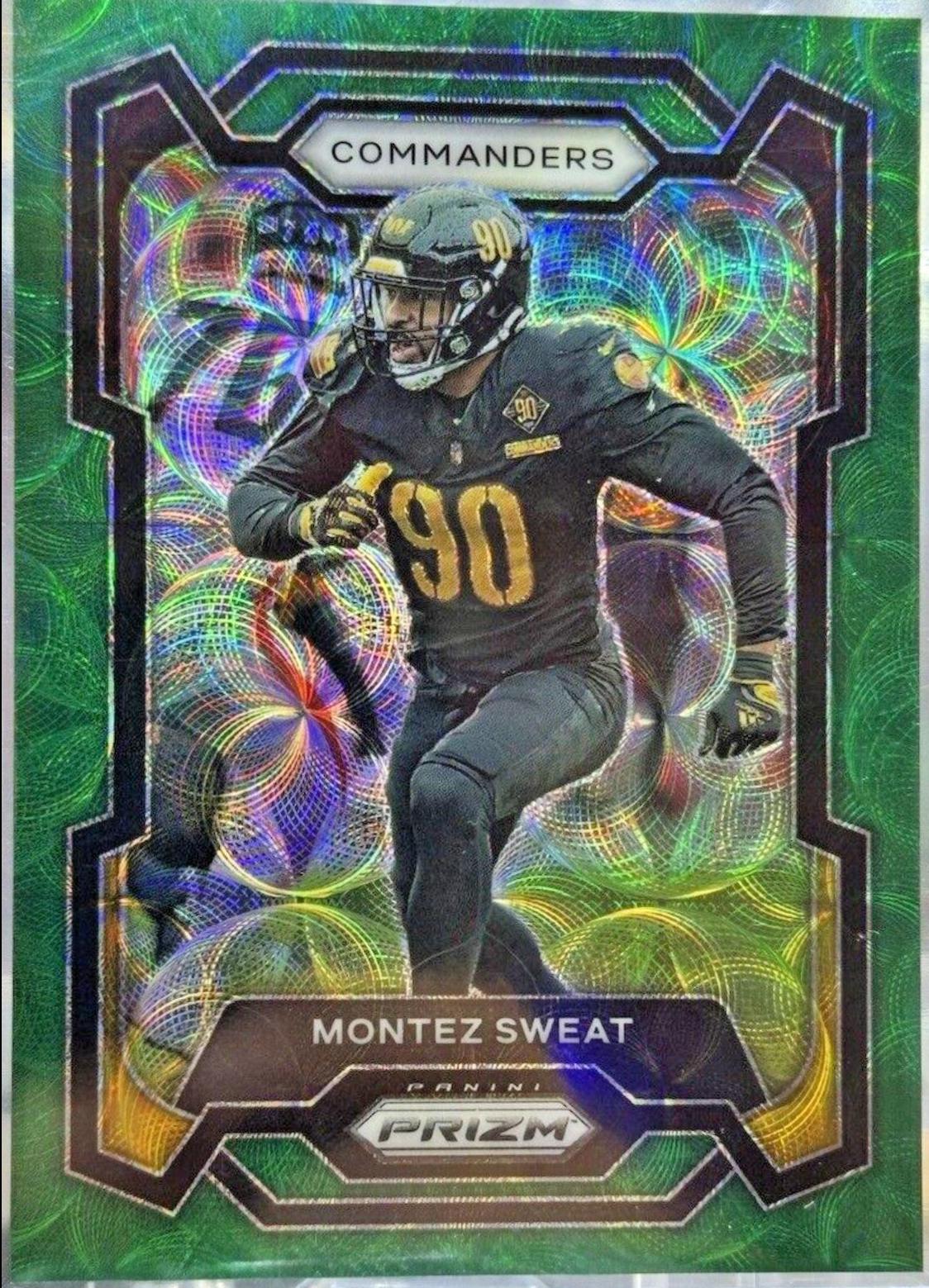 Montez Sweat [Green Scope] #299