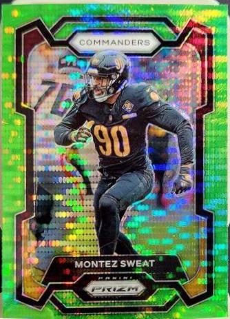 Montez Sweat [Neon Green Pulsar] #299
