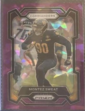 Montez Sweat [Purple Ice] #299