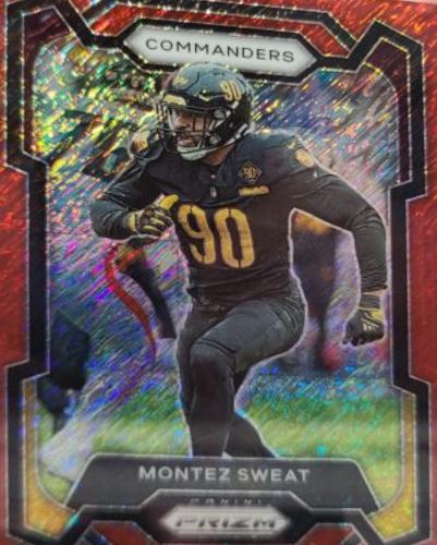 Montez Sweat [Red Shimmer] #299