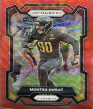 Montez Sweat [Red Wave] #299