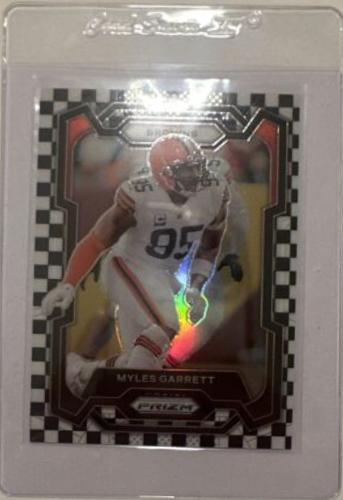 Myles Garrett [Black White Checker] #68
