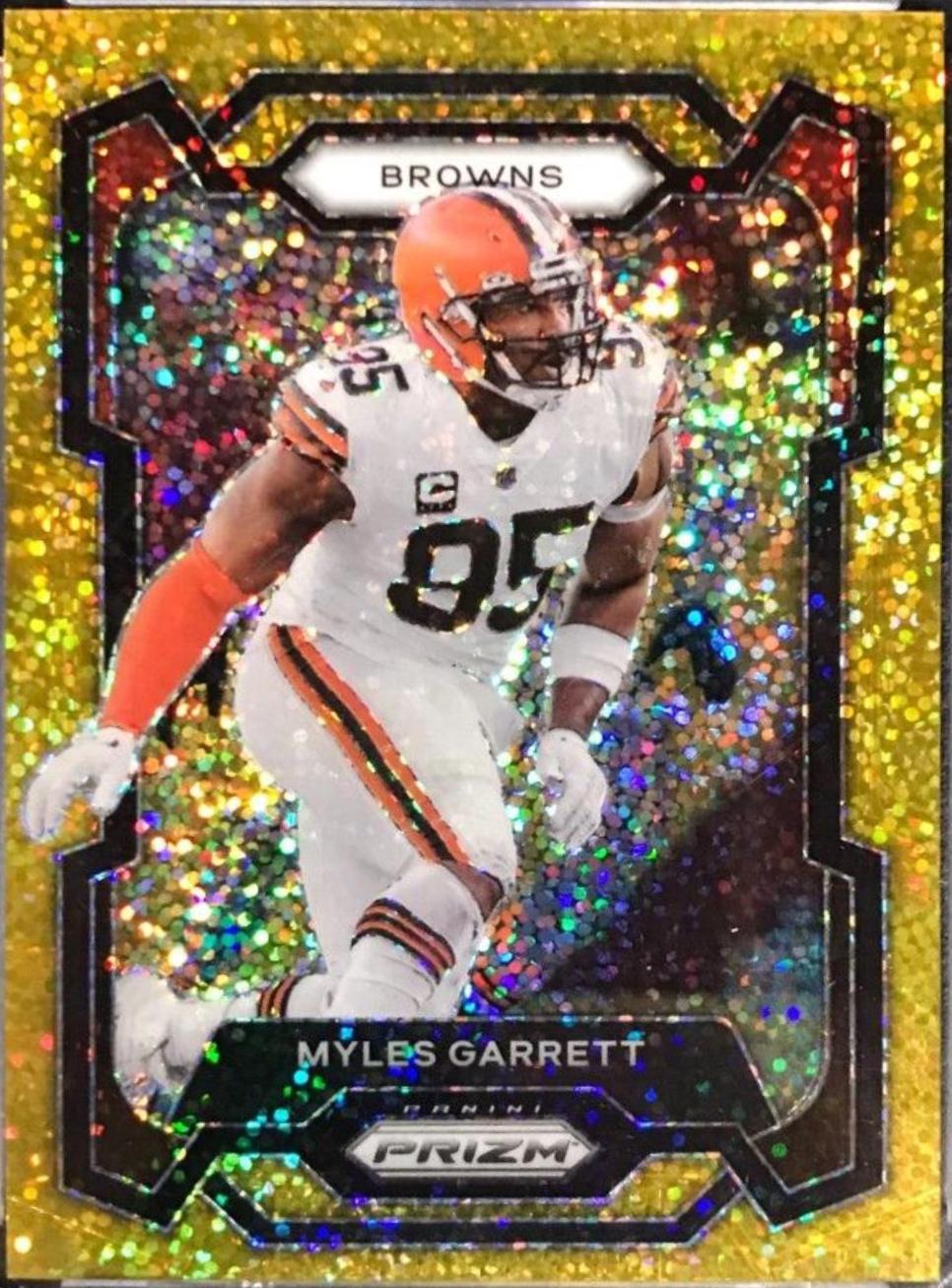 Myles Garrett [Gold Sparkle] #68