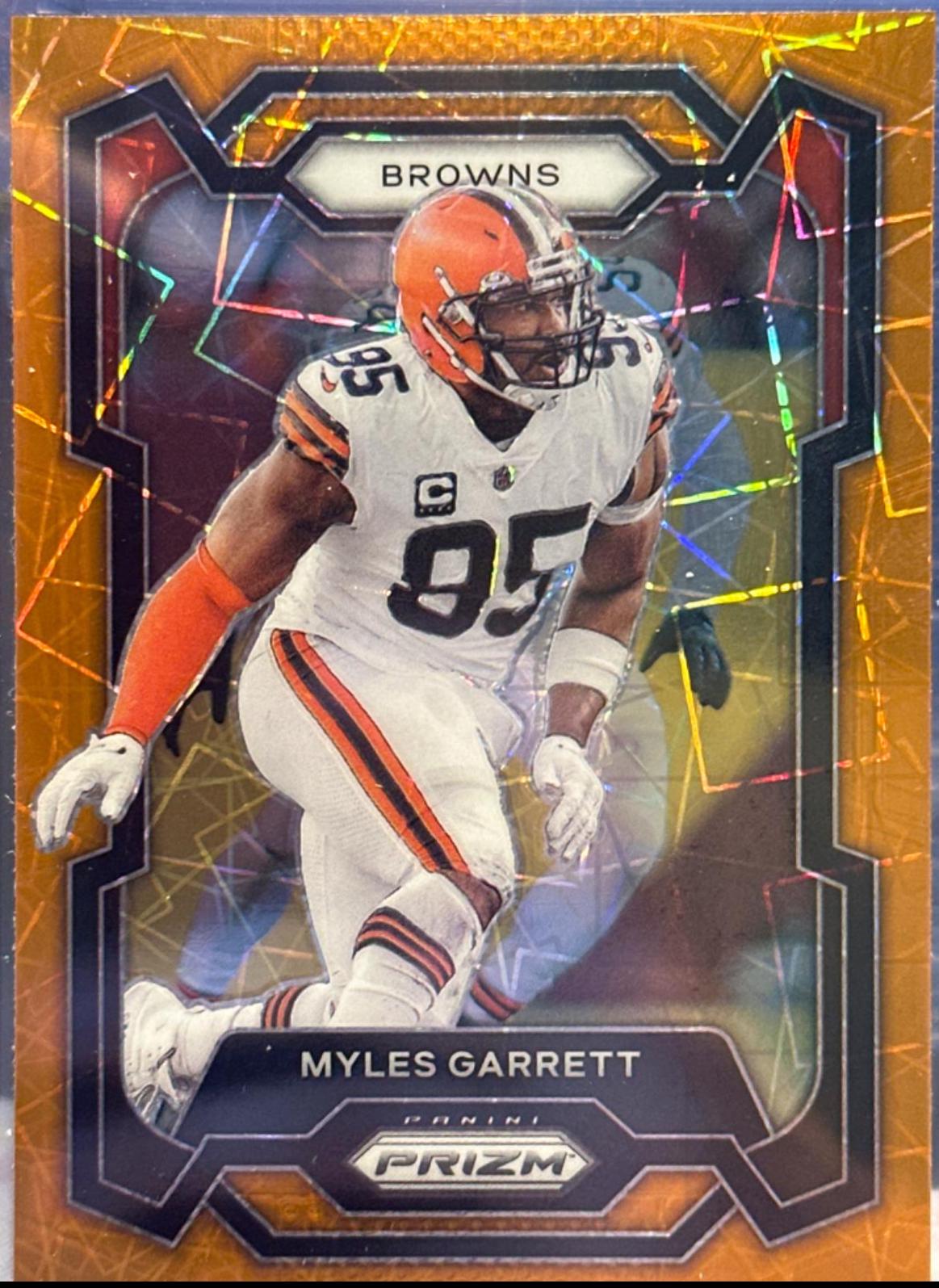 Myles Garrett [Orange Lazer] #68
