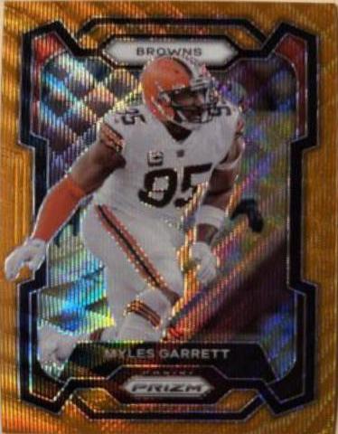 Myles Garrett [Orange Wave] #68