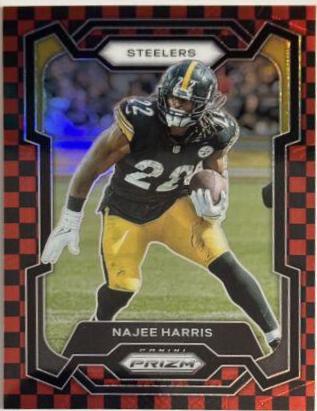 Najee Harris [Black Red Checker] #252