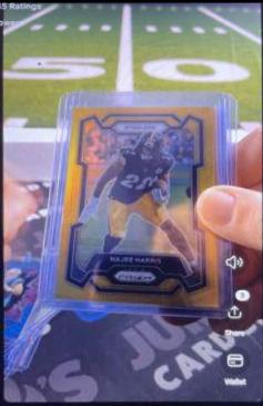 Najee Harris [Gold] #252