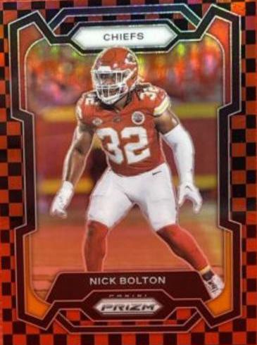 Nick Bolton [Black Red Checker] #148