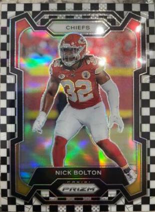 Nick Bolton [Black White Checker] #148