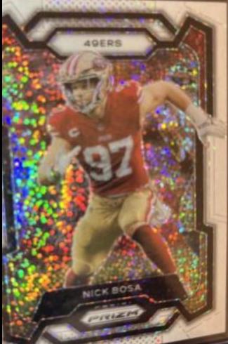 Nick Bosa [White Sparkle] #272