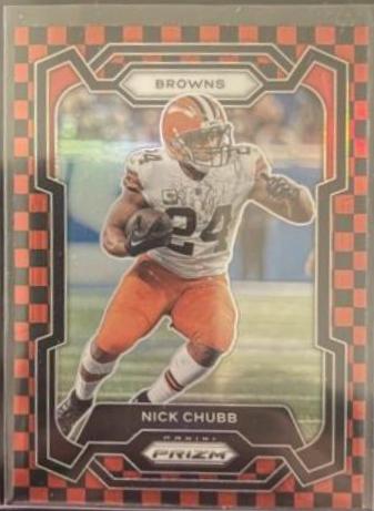 Nick Chubb [Black Red Checker] #69