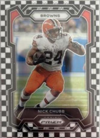 Nick Chubb [Black White Checker] #69