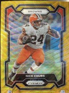 Nick Chubb [Gold Wave] #69
