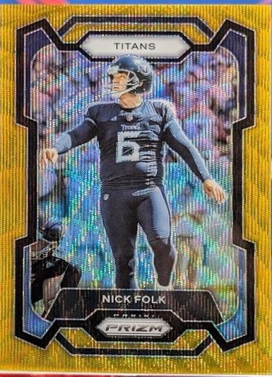 Nick Folk [Gold Wave] #208