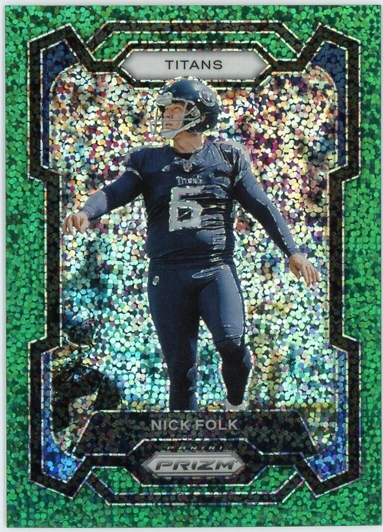 Nick Folk [Green Sparkle] #208