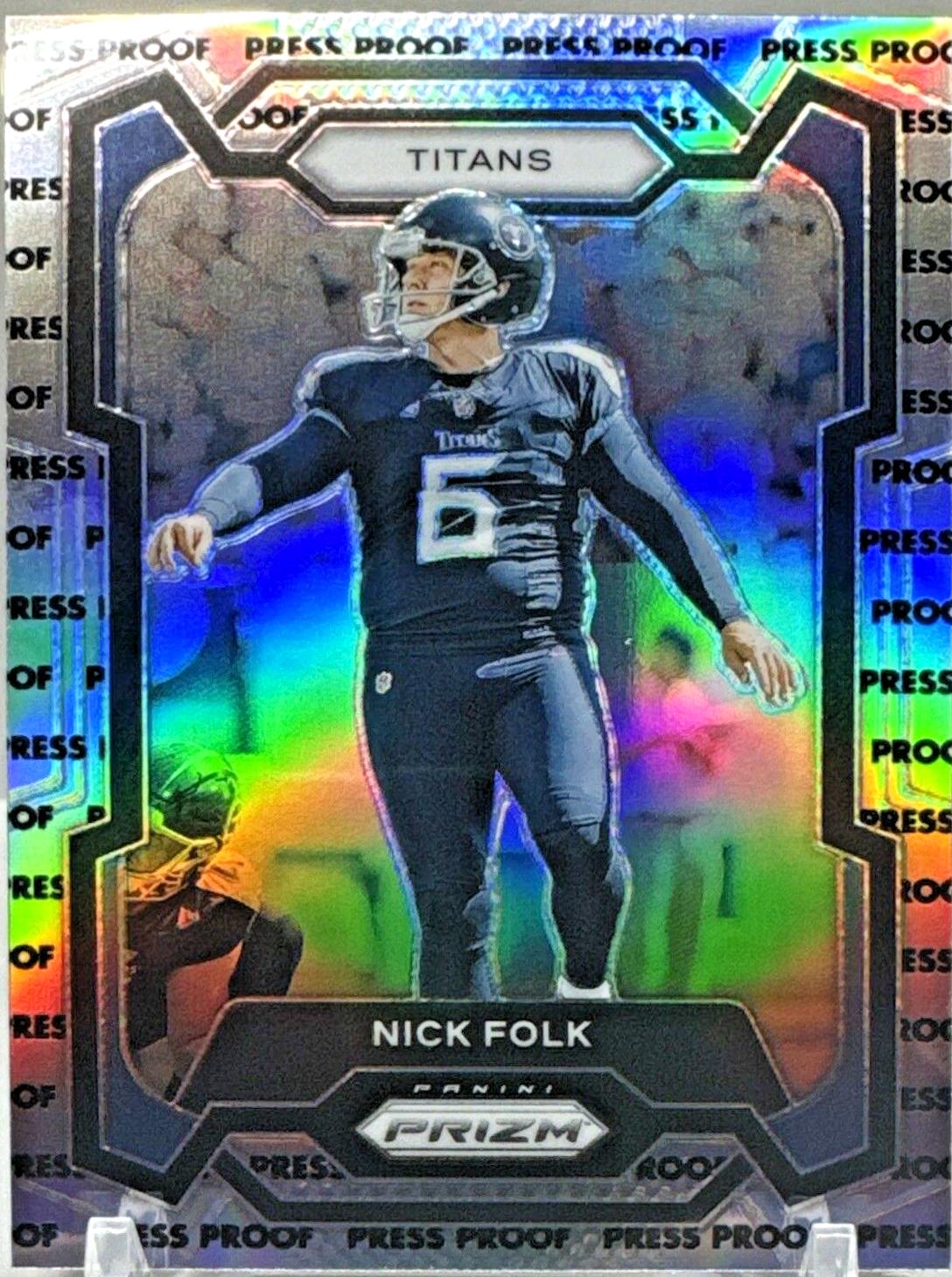 Nick Folk [Press Proof] #208