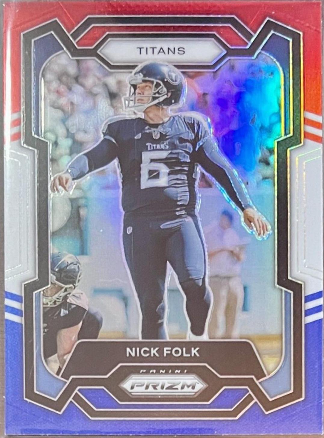 Nick Folk [Red White Blue] #208