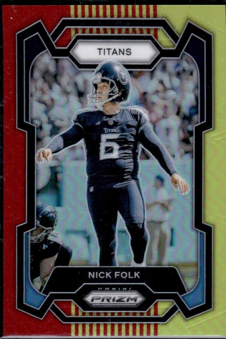 Nick Folk [Red Yellow] #208