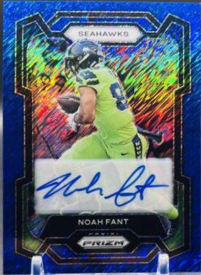 Noah Fant [Autograph Blue Shimmer] #262