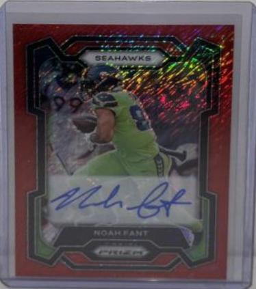 Noah Fant [Autograph Red Shimmer] #262