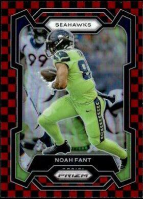 Noah Fant [Black Red Checker] #262