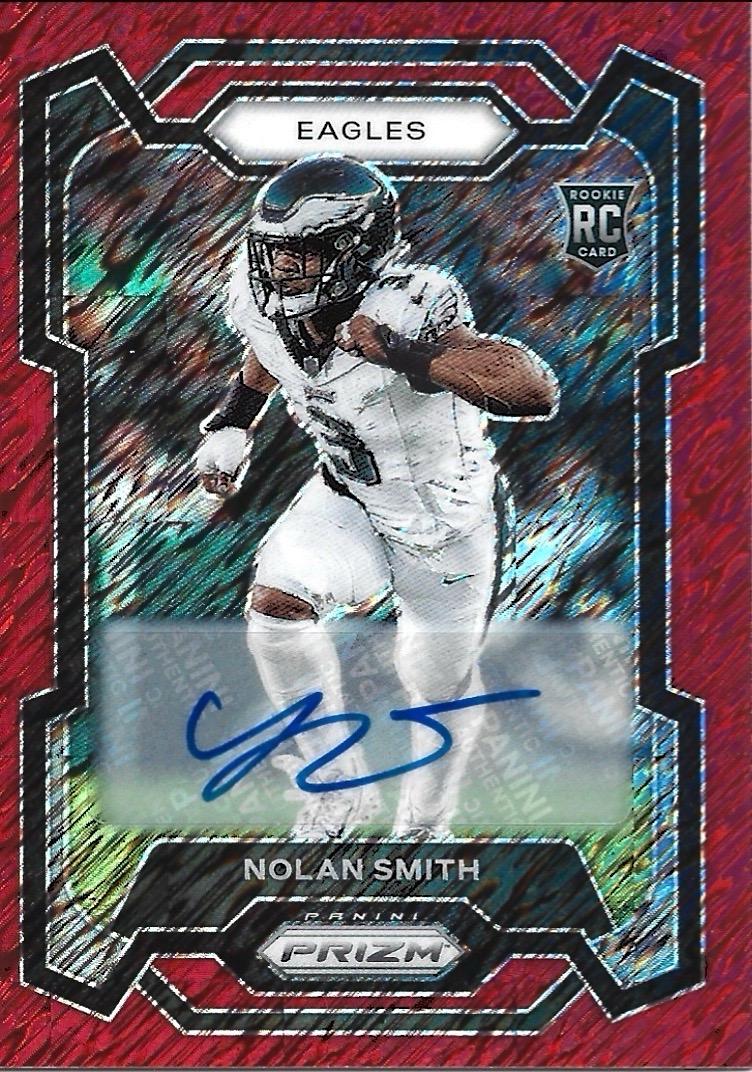 Nolan Smith [Autograph Red Shimmer] #382