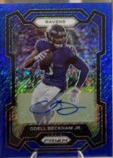 Odell Beckham Jr. [Autograph Blue Shimmer] #25